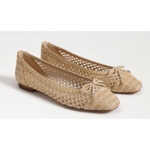 Sam Edelman May Ballet Flat in Dark Natural Weave Size 8 / New